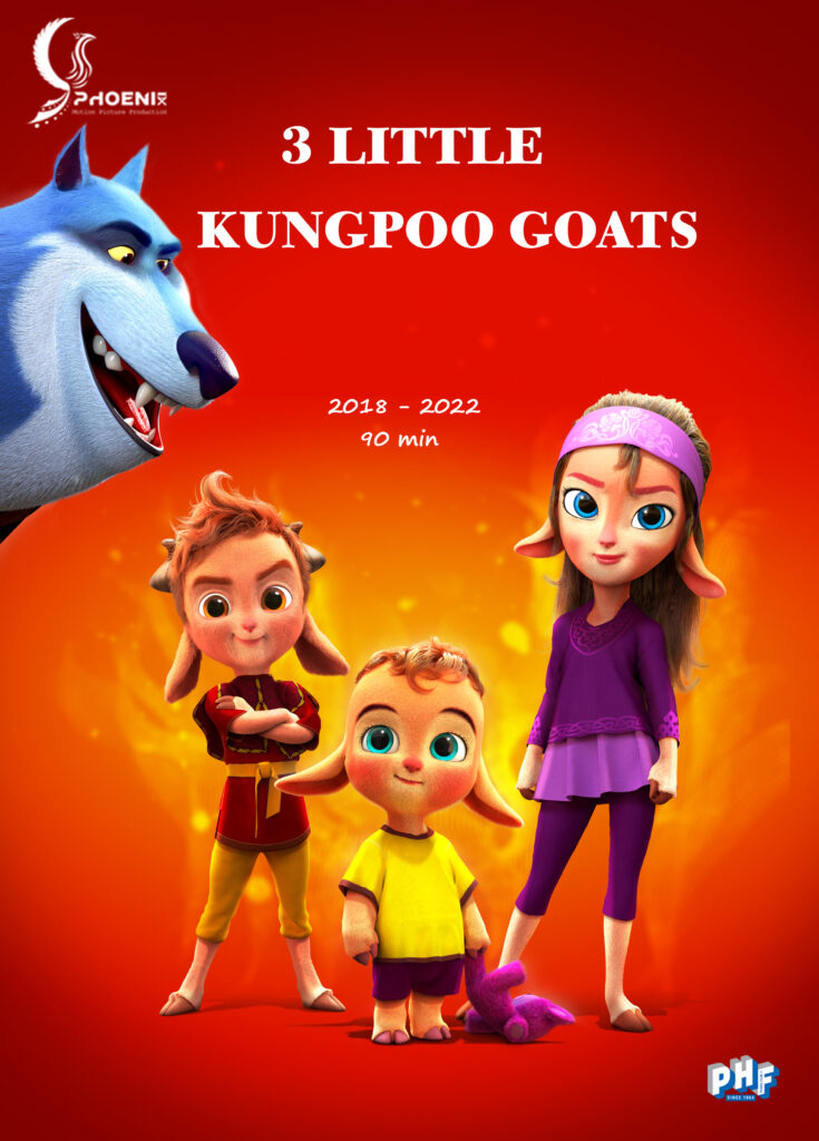 3 Little Kungpoo Goats and The Wolf