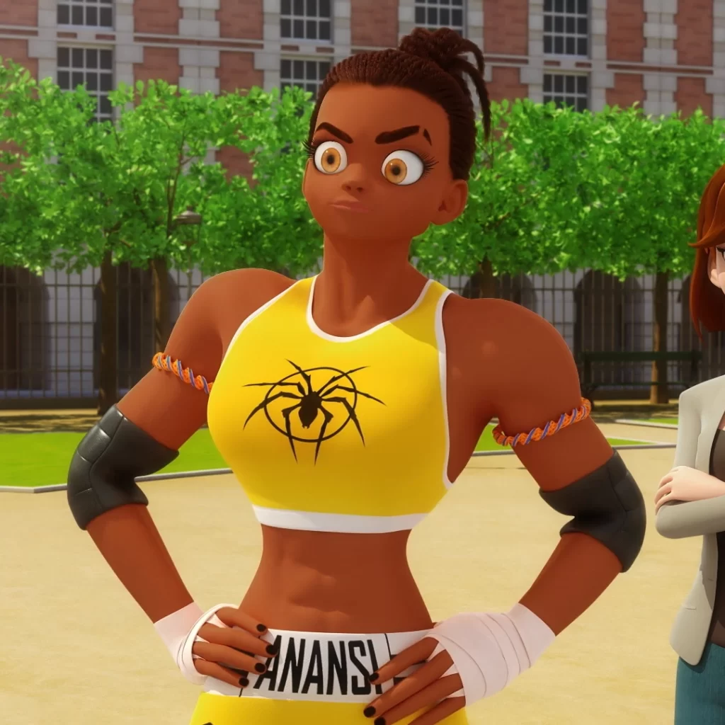 Nora Cesair Miraculous muscled girl character