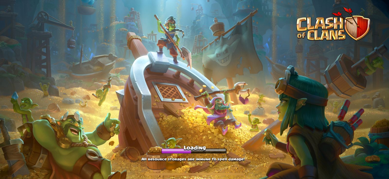 Clash of Clans loading image