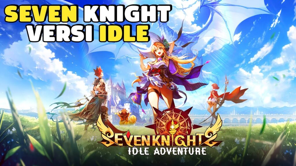 a poster of 7 Knights Idle Adventure