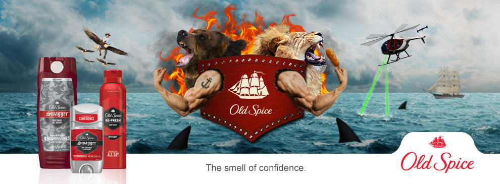 "The Man Your Man Could Smell Like": This iconic fun and comedy animated campaign by Old Spice