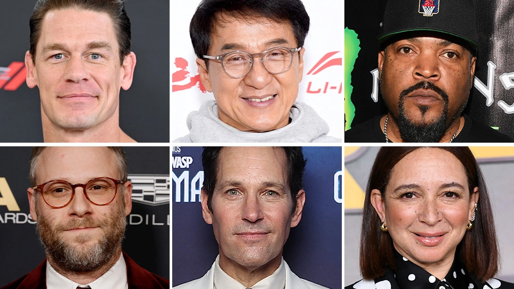TMNT a- class voice actors iccluding: Jackie Chan, John Cena,...