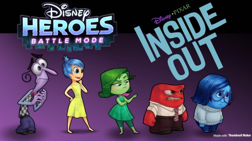 Inside out main characters concept design