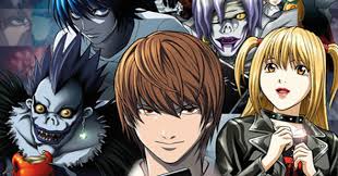 Light Yagami in the center of the poster