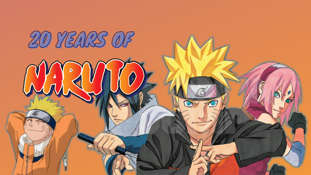  2oth year of Naruto poster
