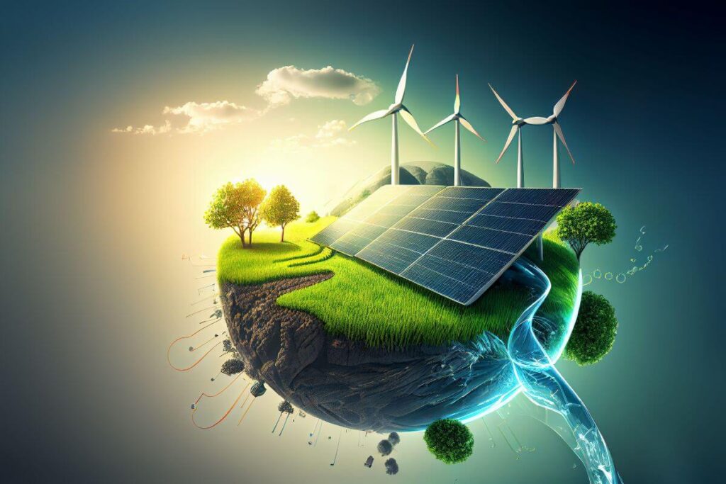 a poster of Renewable Energy 
