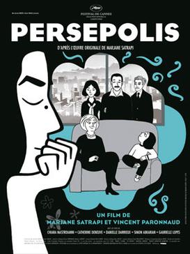 Official poster of the Perspolis animation movie